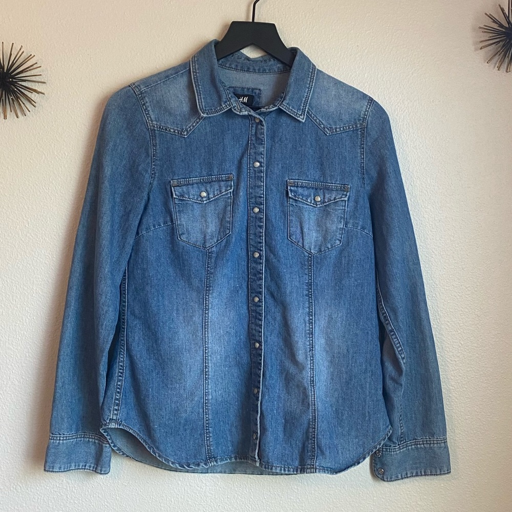 H&M Denim long sleeve